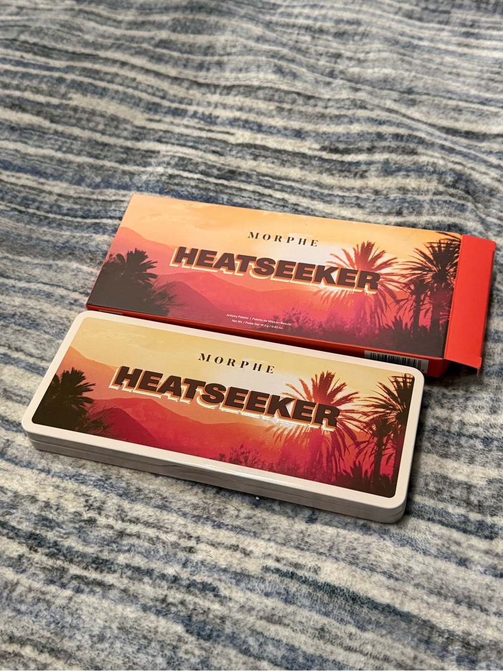 Morphe Heatseeker Palette in Sunset Reds and Oranges